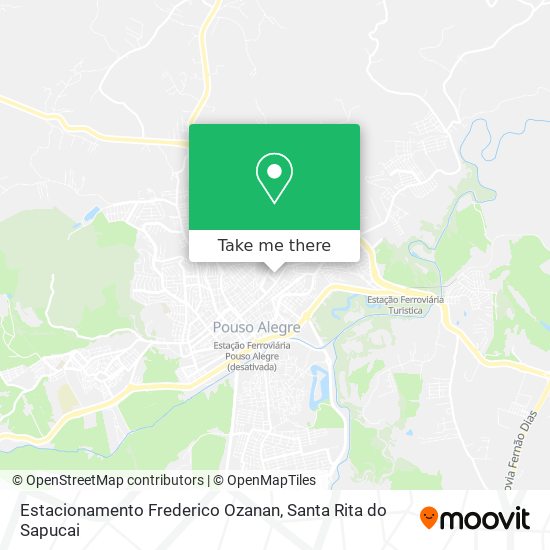 Estacionamento Frederico Ozanan map