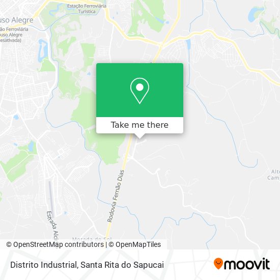 Distrito Industrial map