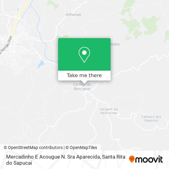 Mercadinho E Acougue N. Sra Aparecida map