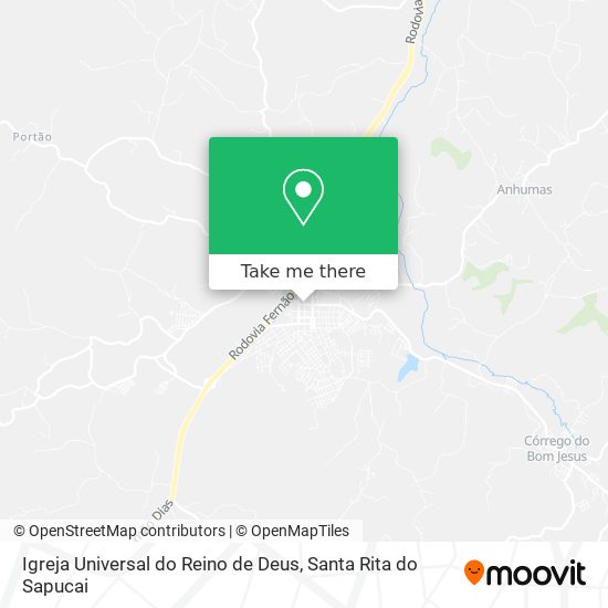 Igreja Universal do Reino de Deus map