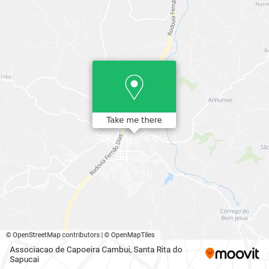 Associacao de Capoeira Cambui map