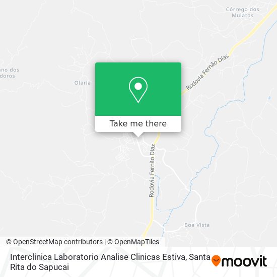 Interclinica Laboratorio Analise Clinicas Estiva map