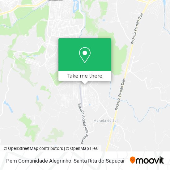 Pem Comunidade Alegrinho map