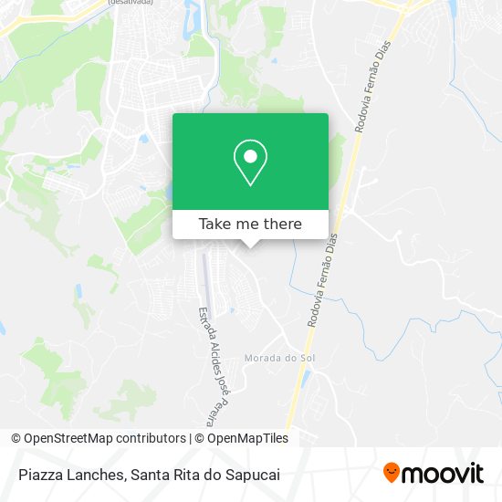 Piazza Lanches map