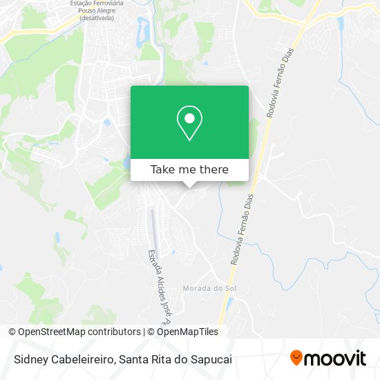 Sidney Cabeleireiro map