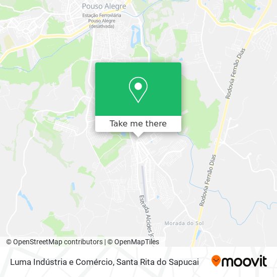 Luma Indústria e Comércio map