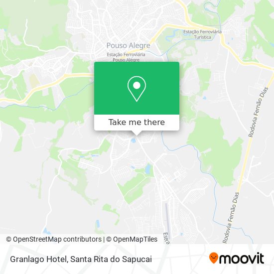 Granlago Hotel map