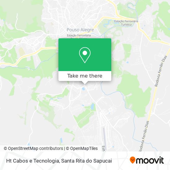Ht Cabos e Tecnologia map