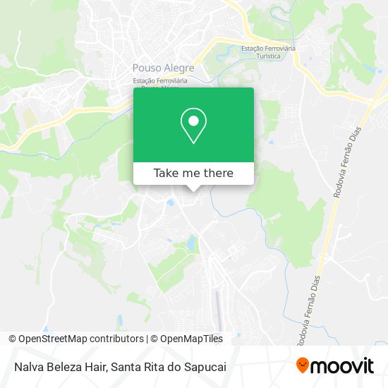 Nalva Beleza Hair map