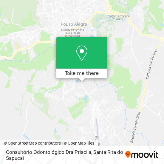 Consultório Odontológico Dra Priscila map