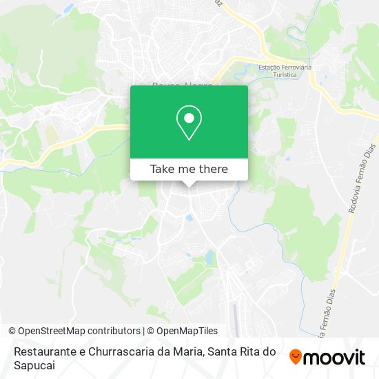 Restaurante e Churrascaria da Maria map