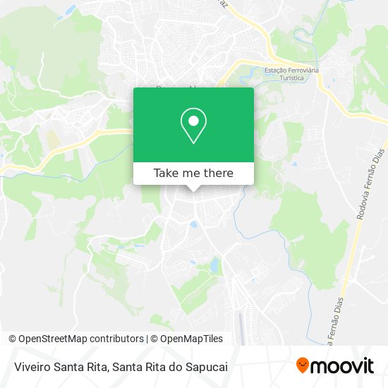 Viveiro Santa Rita map