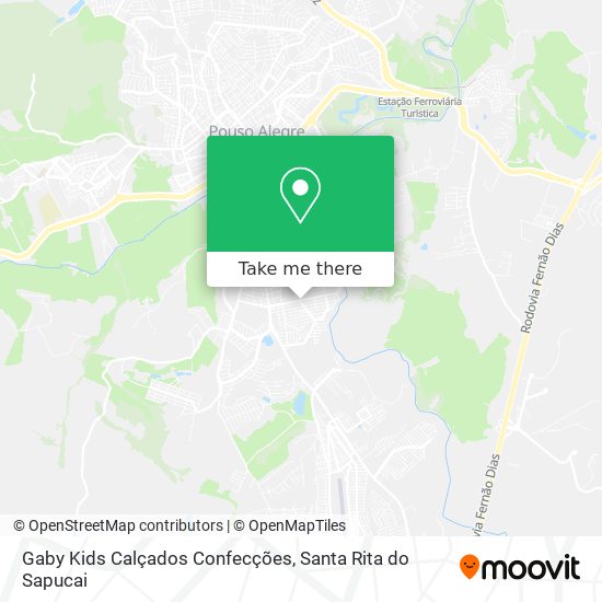 Gaby Kids Calçados Confecções map