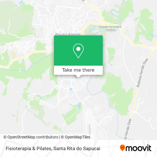 Fisioterapia & Pilates map