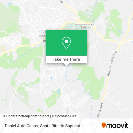 Daniel Auto Center map