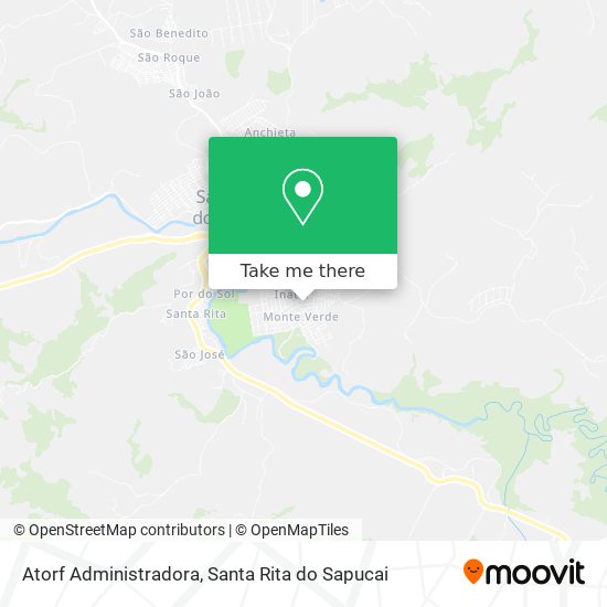 Atorf Administradora map