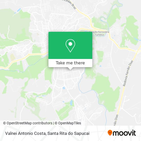 Valnei Antonio Costa map