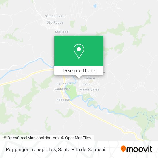 Poppinger Transportes map