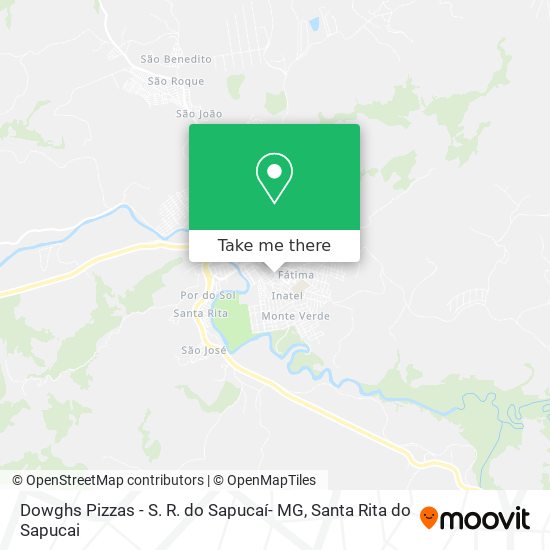 Dowghs Pizzas - S. R. do Sapucaí- MG map
