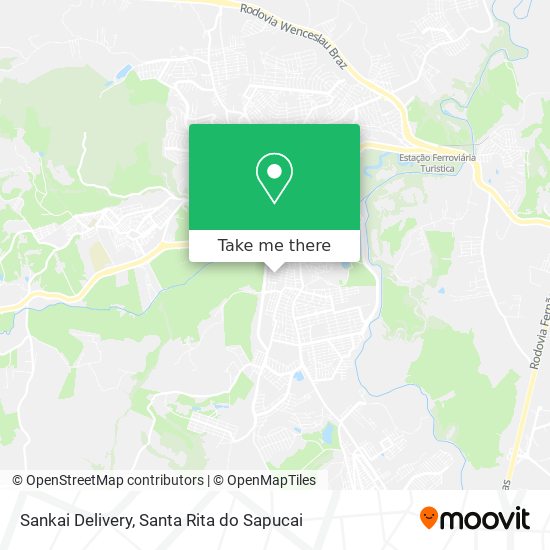 Sankai Delivery map