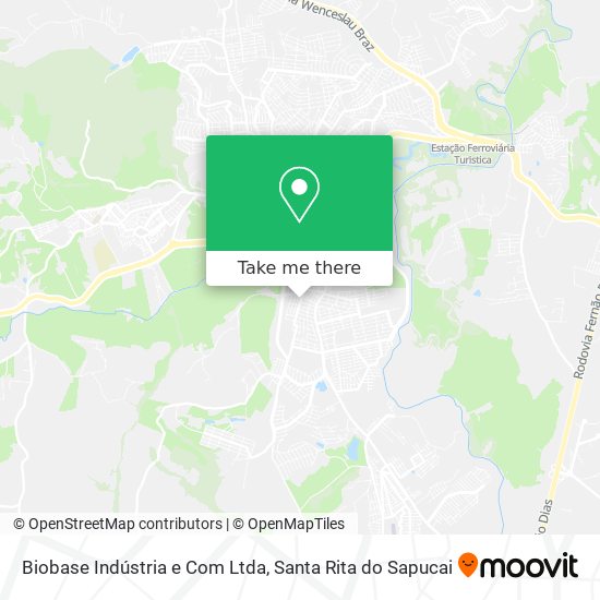 Biobase Indústria e Com Ltda map