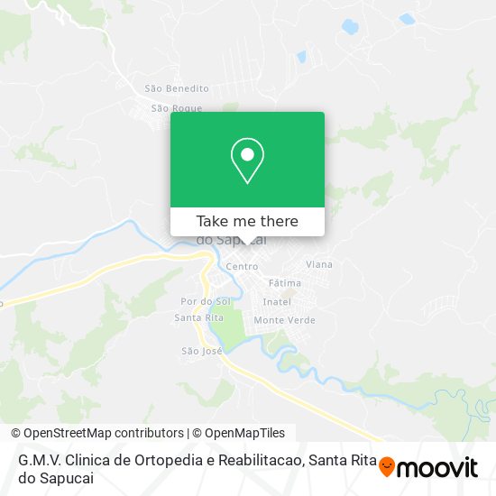 G.M.V. Clinica de Ortopedia e Reabilitacao map