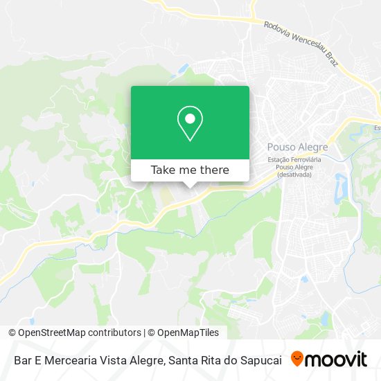 Bar E Mercearia Vista Alegre map