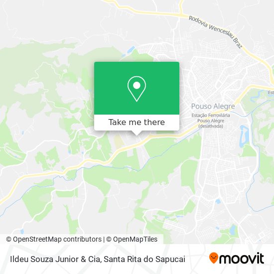 Ildeu Souza Junior & Cia map