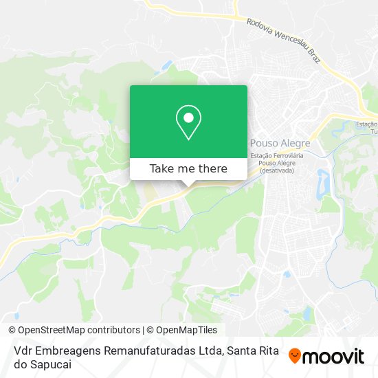 Vdr Embreagens Remanufaturadas Ltda map