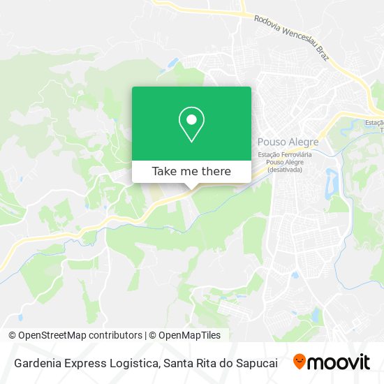 Gardenia Express Logistica map