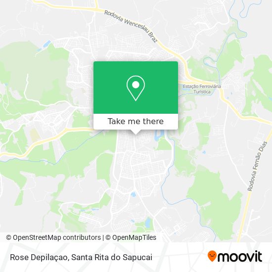 Rose Depilaçao map