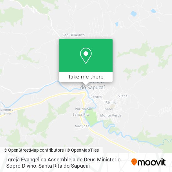 Igreja Evangelica Assembleia de Deus Ministerio Sopro Divino map