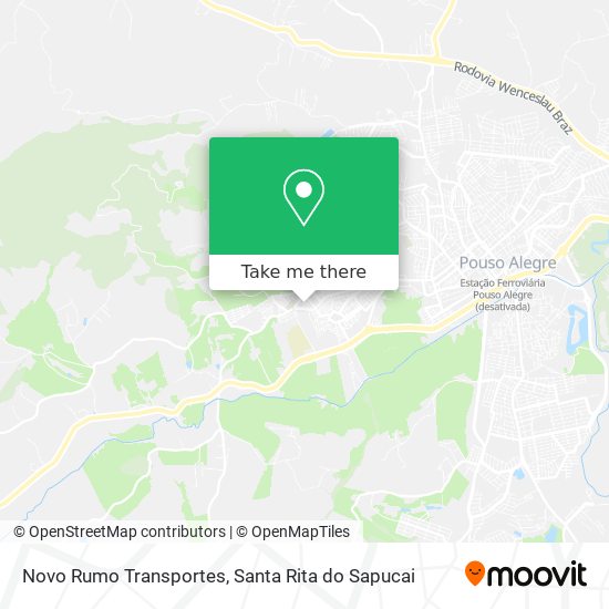 Novo Rumo Transportes map