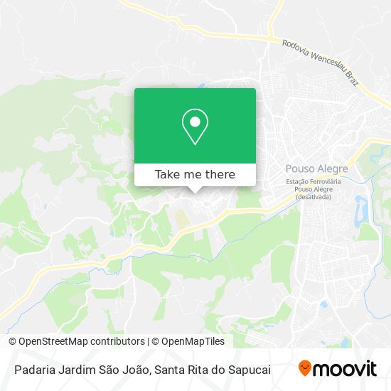 Padaria Jardim São João map