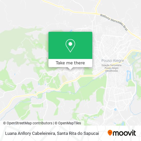 Luana Anllory Cabeleireira map