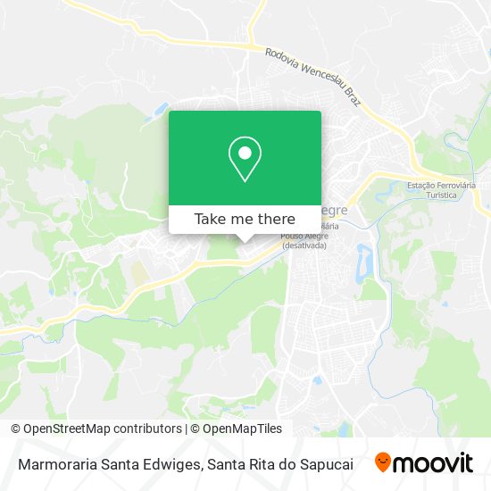 Marmoraria Santa Edwiges map