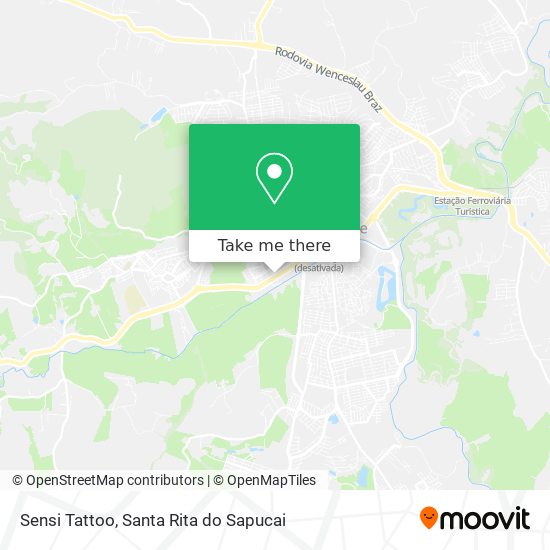 Sensi Tattoo map