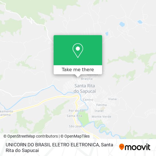 Mapa UNICORN DO BRASIL ELETRO ELETRONICA