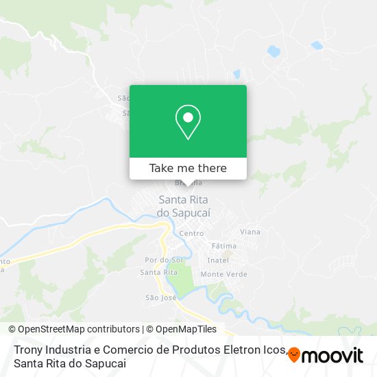 Trony Industria e Comercio de Produtos Eletron Icos map