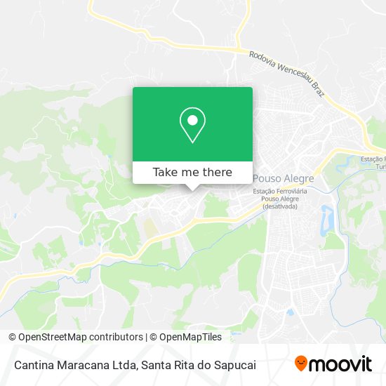 Cantina Maracana Ltda map