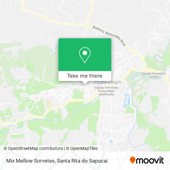 Mix Mellow Sorvetes map