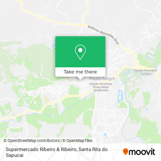 Supermercado Ribeiro & Ribeiro map