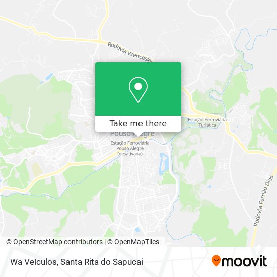 Wa Veículos map