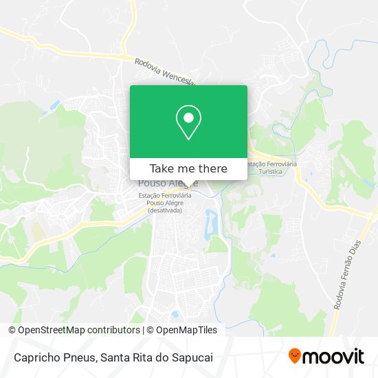 Capricho Pneus map