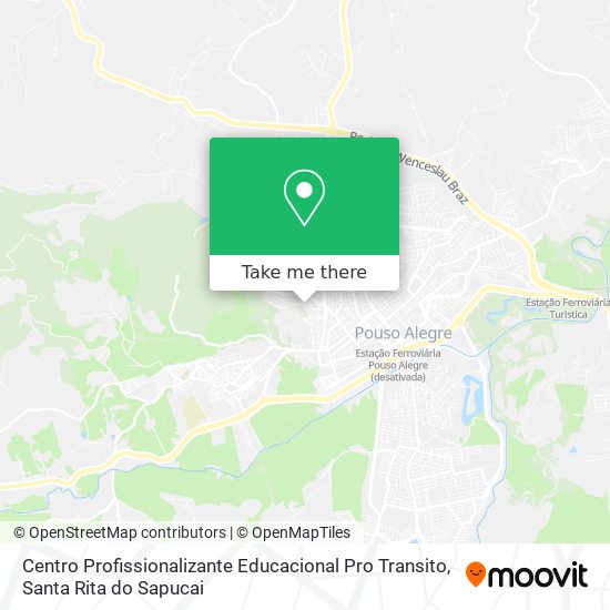Centro Profissionalizante Educacional Pro Transito map