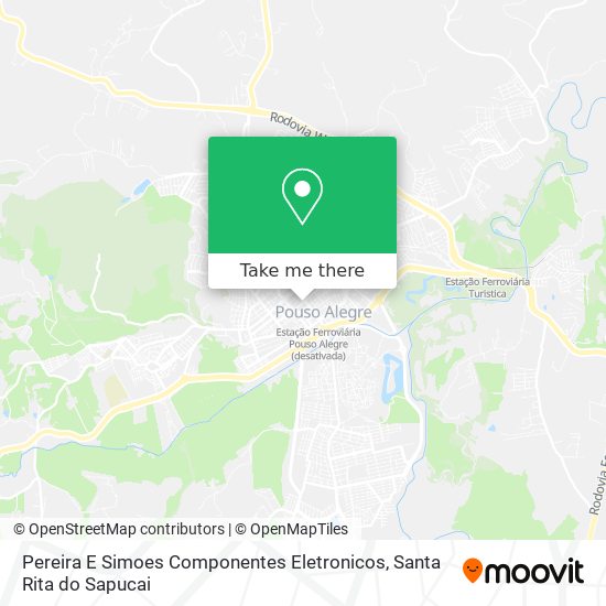 Pereira E Simoes Componentes Eletronicos map