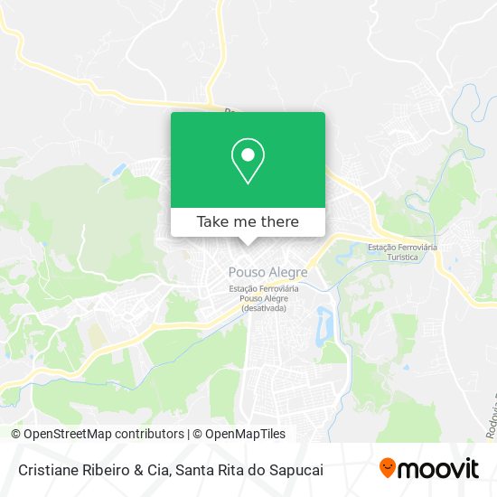 Cristiane Ribeiro & Cia map