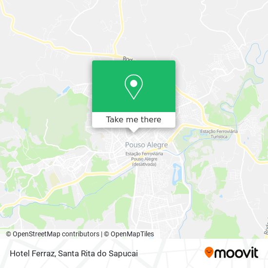 Hotel Ferraz map
