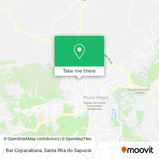 Bar Copacabana map