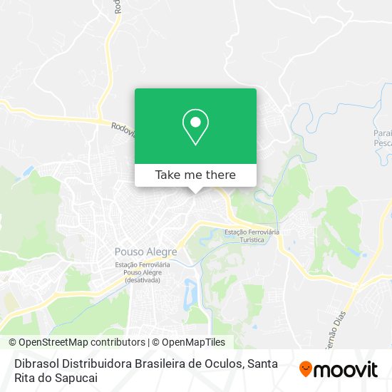 Dibrasol Distribuidora Brasileira de Oculos map